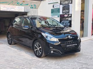 Peugeot 208 2018 Allure,Panorama,θερμαινομενα,Led,ζαντες,full service
