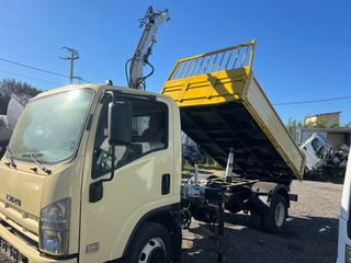 Ανατροπή + Γερανός Isuzu 2010 NPR P75