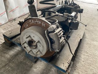 HYUNDAI SANTE FE 2005-2010 ΑΞΟΝΑΣ ΠΙΣΩ ΜΕ ΔΙΣΚΟΦΡΕΝΑ-thumb-2