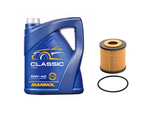 Service Pack #9 – Smart Fortwo 0.6 / 0.7 (450) & 0.8 CDI – Mannol Classic 10W-40 (4 L) + Φίλτρο Λαδιού SCT SH4787P