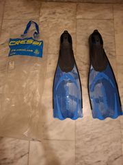 Βατραχοπέδιλα Cressi Καινούργια μαύρο-μπλε  size 45/46 (10/11)