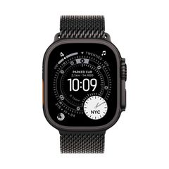 Apple Watch Ultra 3 GPS + Cellular Black Titanium 49mm - Black Titanium Milanese Band (M)