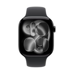 Apple Watch Series 11 GPS Jet Black Aluminium 42mm - Black Sport Band (S/M)