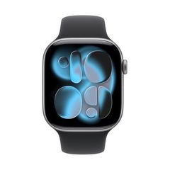 Apple Watch Series 11 GPS Space Grey Aluminium 42mm - Black Sport Band (M/L)