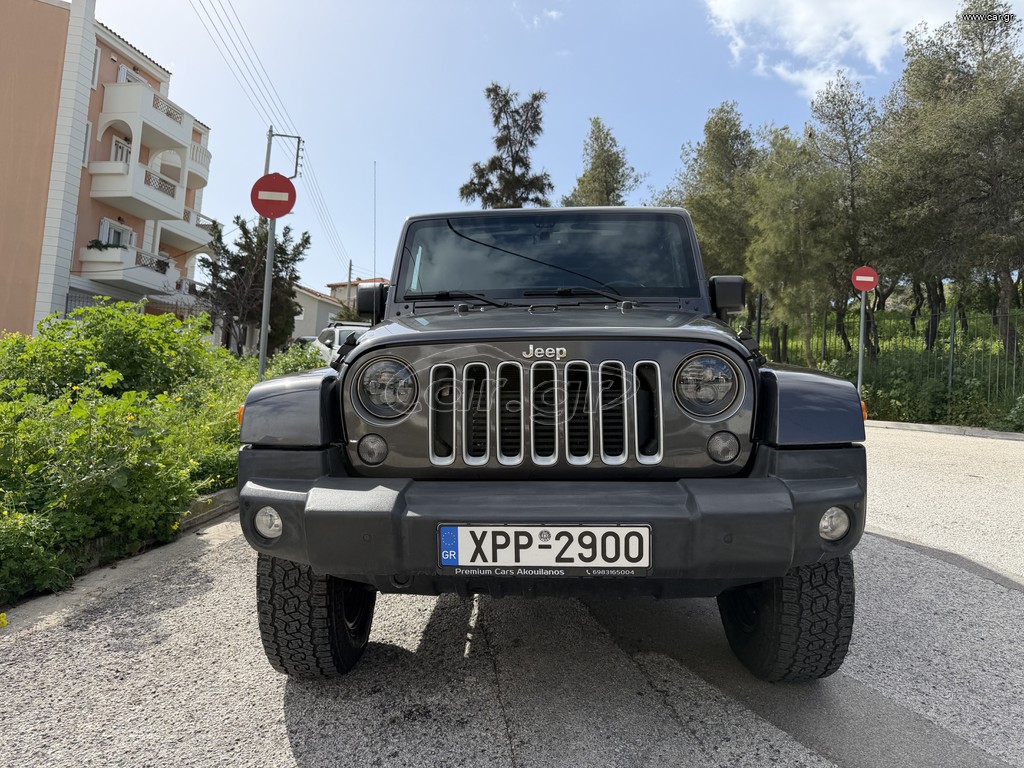 Jeep Wrangler 2017 Jeep Wrangler Unlimited 2.8CRD Sahara euro 6 με πολλα εξτρα
