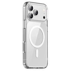 Θήκη Σιλικόνης MagSafe Magnetic για iPhone 17 Pro Max - Διάφανο