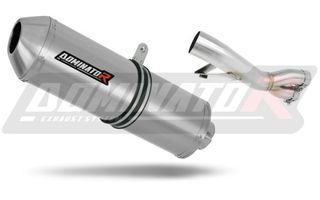 Dominator Εξάτμιση Τελικό OVR S.Steel Honda NTV 650 Revere RC 33 1988 - 1997 Με Σιγαστήρα