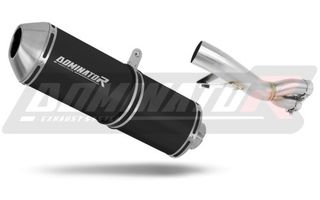 Dominator Εξάτμιση Τελικό OVR Black Honda NTV 650 Revere RC 33 1988 - 1997 Με Σιγαστήρα