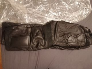 Δερματινο παντελόνι μηχανης