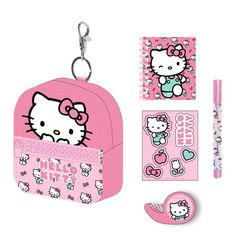 Hello Kitty Stationery mini backpack set-thumb-1