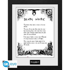 DEATH NOTE - Collector Print 30X40 - Death Note