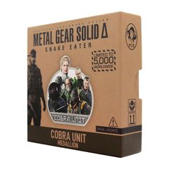 METAL GEAR SOLID DELTA - Cobra Unit - Limited Edition Medaillon-thumb-3