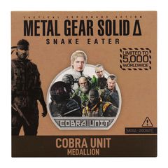 METAL GEAR SOLID DELTA - Cobra Unit - Limited Edition Medaillon-thumb-2