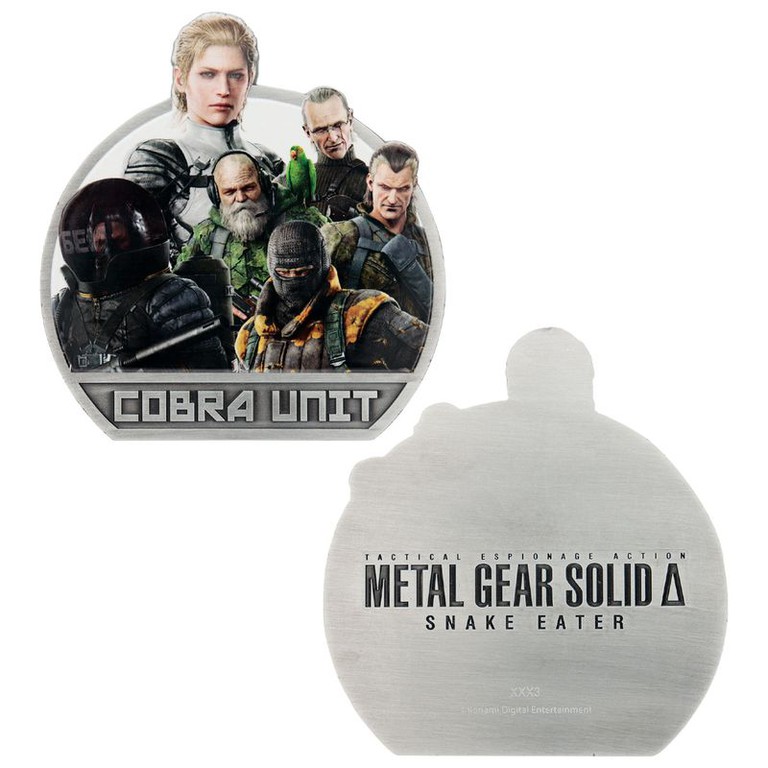 METAL GEAR SOLID DELTA - Cobra Unit - Limited Edition Medaillon
