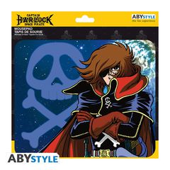 CAPTAIN HARLOCK - Flexible mousepad - Harlock & emblem-thumb-1