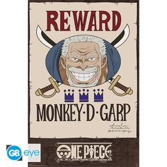 ONE PIECE - Wanted Garp Cross Guild - Poster 91x61cm-thumb-0