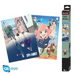 SPY X FAMILY - A double Family - Set 2 posters '52x38'