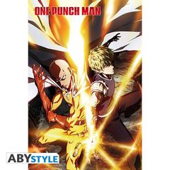 ONE PUNCH MAN - Saitama & Genos - Poster '91x61'