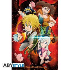 SEVEN DEADLY SINS - Characters - Poster '91x61cm'
