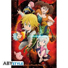 SEVEN DEADLY SINS - Characters - Poster '91x61cm'