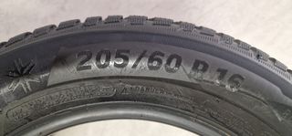 2 ΛΑΣΤΙΧΑ MICHELIN ( 4 ΕΠΟΧΩΝ 205/60/16 )