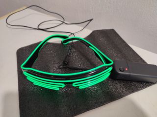 Γυαλιά led.