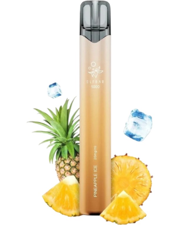 Elf Bar 1000 Disposable Pod Pineapple 20mg 2ml