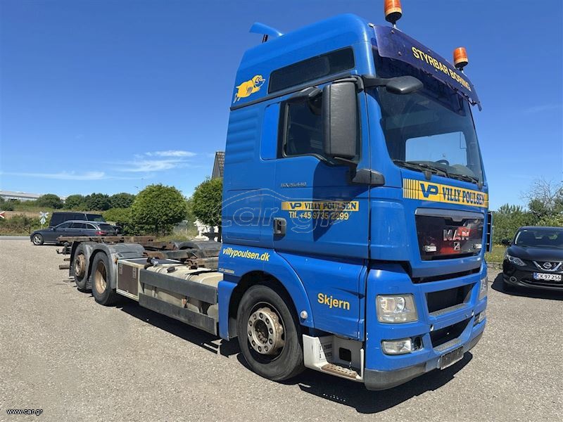 Φορτηγό Με Αλλαζόμενη Καρότσα MAN 2008 MAN TGX 26.440 BDF Euro-5 Container