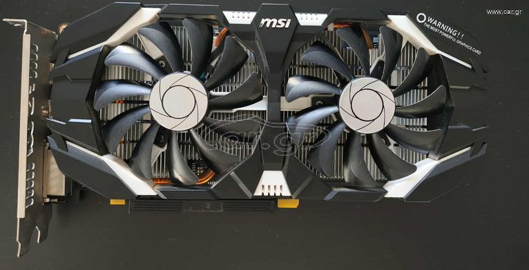 Msi Geforce 1060 GTX 6GB OC κάρτα γραφικών