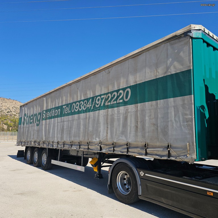 Κουρτίνα Krone 2011 SD 13.60 ΚΟΥΡΤΙΝΑ ΜΕ ΤΕΜΠΕΛΙ SAF ΑΞΟΝΕΣ
