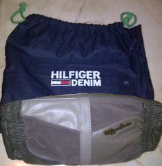 Τσάντα TOMMY HILFIGER Baguette Clutch Crossbody Handbag Purse Olive Khaki w.Dustbag