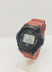 CASIO Collection red Rubber Strap W-219H Α9026 ΤΙΜΗ 55 ΕΥΡΩ
