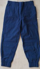 PRADA Παντελόνι Wide Leg Baggy Parachute Navy Blue Pants