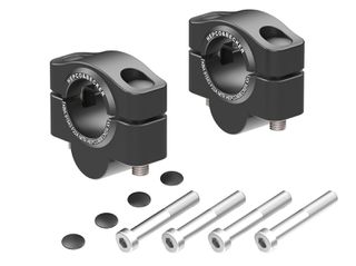 HEPCO & BECKER αποστάτες τιμονιού 20mm ύψος για Yamaha Ténéré 700 (2025-) Μαύρο