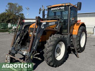Tractor Renault 2001 Ares 620 RZ +Faucheux Prestige 120