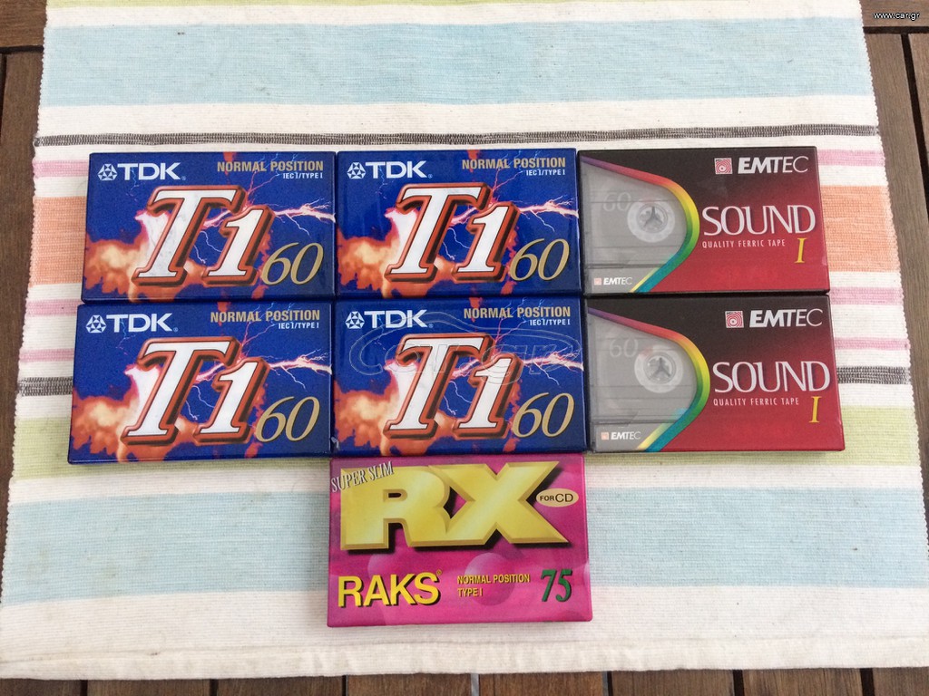 ΚΑΣΕΤΕΣ TDK-EMTEC-RAKS