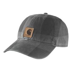 Carhartt Καπέλο Flannel cap gravel