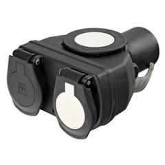 Lampa ΑΝΤΑΠΤΟΡΑΣ ΦΟΡΤΗΓΟΥ ΔΙΠΛΟΣ 24V 15pin (ISO12098)> 1 TYPE N (ISO1185)+1 TYPE S (ISO 3731) ERICH JAEGER LAMPA - 1 TEM. L.EJ311038