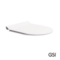 Κάλυμμα Λεκάνης Norm, Pura, Kube, Super Slim Soft Close GSI White Matt MS86SC-301