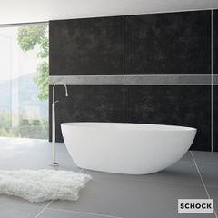 Μπανιέρα Ελεύθερης Τοποθέτησης CLIFF Freestanding 170x85, SCHOCK White Matt CLI17085-301