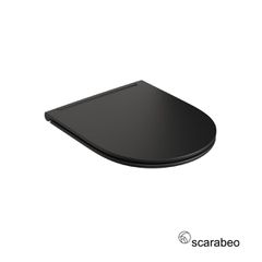 Κάλυμμα Λεκάνης MOON 5520 Slim Soft Close Scarabeo Ardesia (Black Matt) 5535BS-401