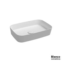Νιπτήρας Πορσελάνης 60 x 38εκ. Bianco Ceramica White Matt 34061-301