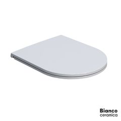 Κάλυμμα Λεκάνης LENTA 3803 Slim soft close Bianco Ceramica White MS33C-300
