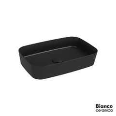 Νιπτήρας Πορσελάνης 60 x 38εκ. Bianco Ceramica Black Matt 34061-401