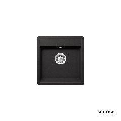 Νεροχύτης Κουζίνας Γρανίτη Manhattan 49x51 Schock Cristalite Nero Granite 30050-1401