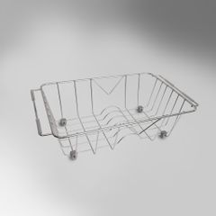 Καλάθι Νεροχύτη, διάσταση 41,5x25 Κρεμαστό Inox W23-110
