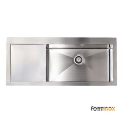 ΝΕΡΟΧΥΤΗΣ SQUADRO 116x51 FORTINOX INOX ΛΕΙΟ LEFT 29115L-110