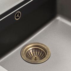 Βαλβίδα Νεροχύτη με Υπερχείλιση 3 1/2'', Bronze 670-220
