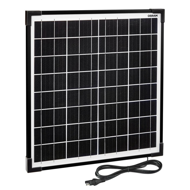 ΗΛΙΑΚΟΣ ΦΟΡΤΙΣΤΗΣ ΜΠΑΤΑΡΙΑΣ (ΠΑΝΕΛ) 18V 1,1Α 41x35,1x1.8cm/ΚΑΛΩΔΙΟ 300cm BATTERYCHARGE SOLAR OSRAM - 1 ΤΕΜ.