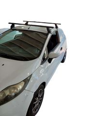 MENABO Kit Μπάρες - Πόδια MENABO σιδήρου μαύρη για Ford Fiesta Van 2008-2017 - 2 τεμάχια ΜΠ.FFIESTA.38
